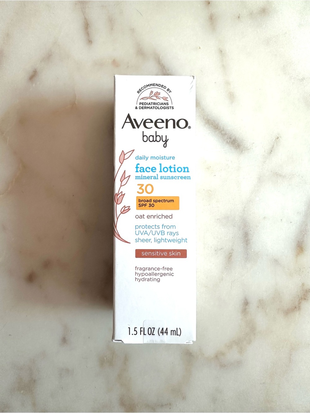Aveeno Baby Daily Moisture Face Lotion - SPF 30
